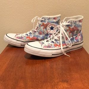 Converse high top size 9